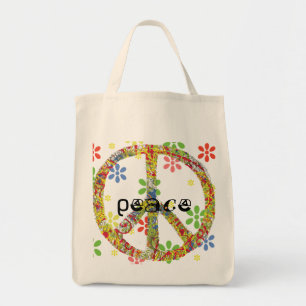 Tote O bolsa do símbolo de paz