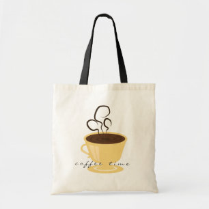 Tote O bolsa do tempo do café