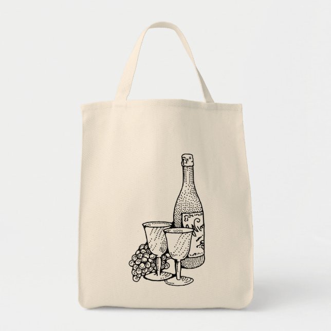Tote O bolsa do vinho (Frente)