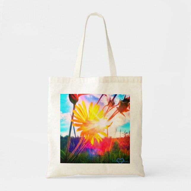 TOTE O BOLSA DO WILDFLOWER (Frente)