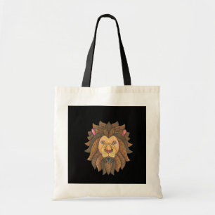 Tote O bolsa Doodled do leão