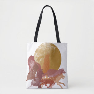 Tote O bolsa dos lobos