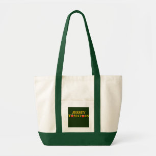 Tote O bolsa dos tomates verde clássico e branco do