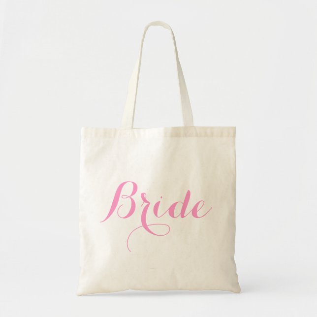 Tote O bolsa elegante da noiva do roteiro (Frente)