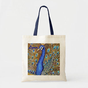 Tote O bolsa elegante do pavão