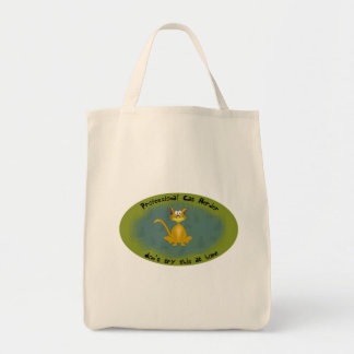 Tote O bolsa engraçado do pastor do gato