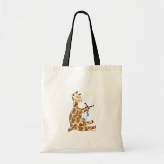 Tote O bolsa esperto do girafa