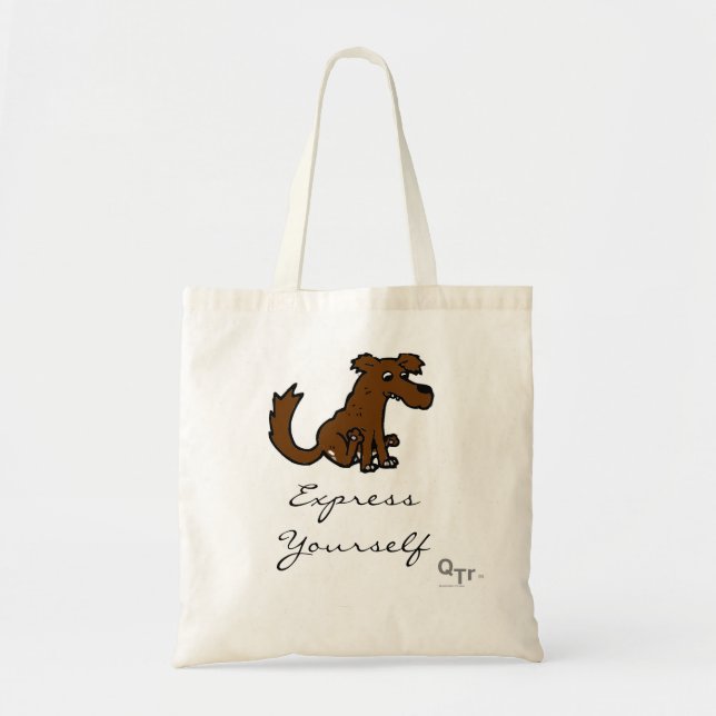 Tote O bolsa expresso do cão de Youself (Frente)