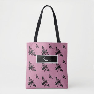 Tote O bolsa feito sob encomenda do saco da abelha