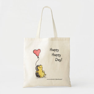 Tote O bolsa feliz do dia