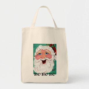 Tote O bolsa feliz do mantimento do papai noel
