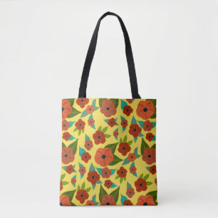 Tote O bolsa floral colorido