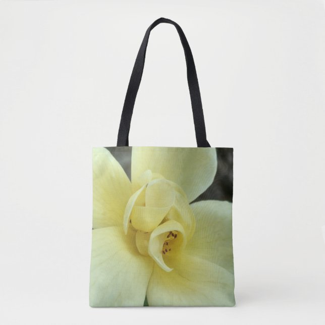 Tote O bolsa floral no amarelo (Frente)