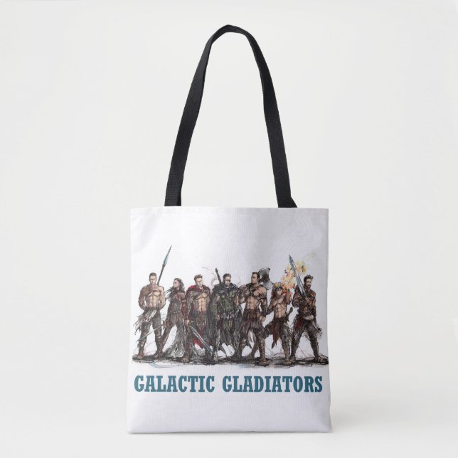 Tote O bolsa galáctico dos gladiadores (Frente)