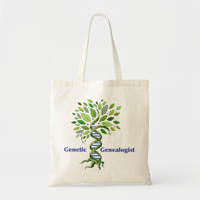 Tote O bolsa genético da árvore genealógica (Frente)