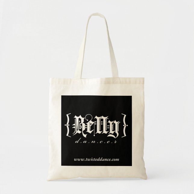 Tote O bolsa gótico do dançarino de barriga (Frente)
