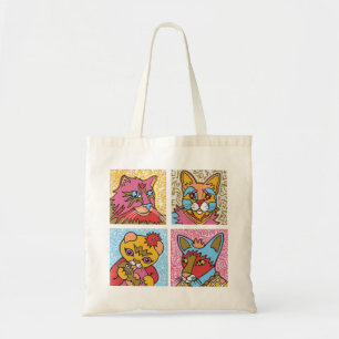 Tote O bolsa legal dos gatos