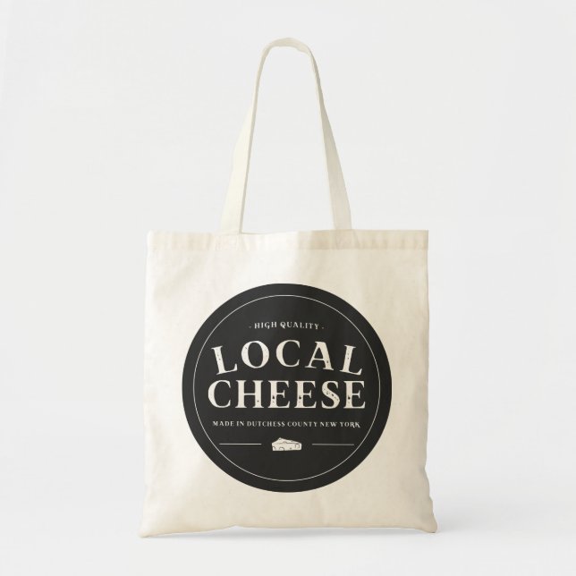 Tote O bolsa local do queijo (Frente)