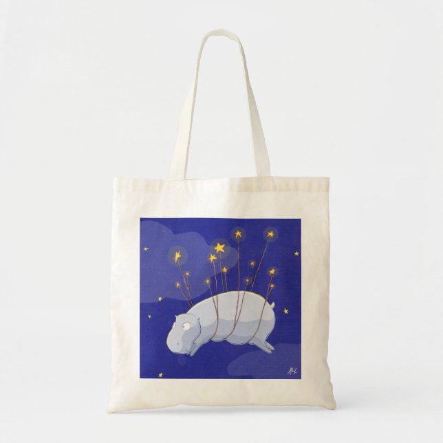 Tote O bolsa lunático das canvas: Agora com um (Frente)