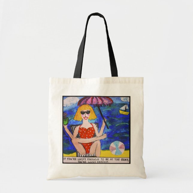 TOTE O BOLSA MAU DA ARTE DA MENINA (Frente)