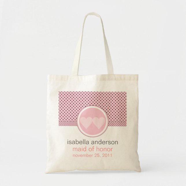 Tote O bolsa moderno da festa de casamento da noiva (Frente)