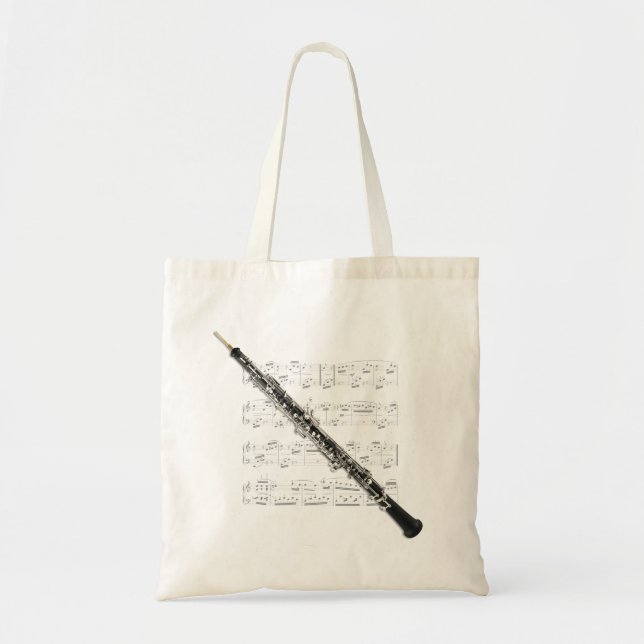 Tote O bolsa - Oboe e partitura (Frente)