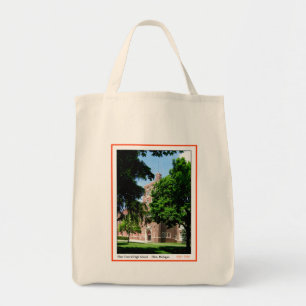 Tote O bolsa orgânico alto central do sílex