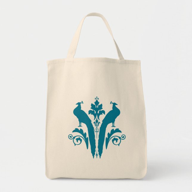 Tote O bolsa orgânico da cerceta REAL dos PÁSSAROS (Frente)