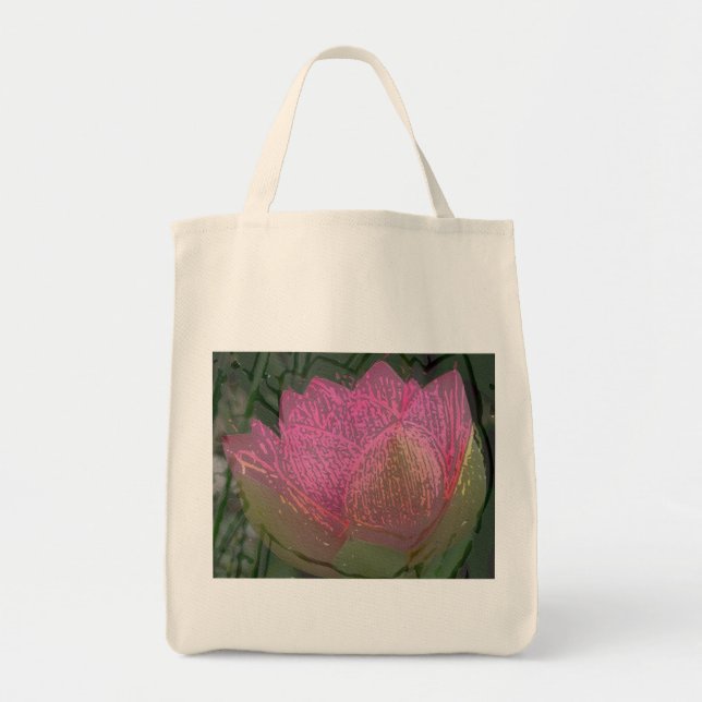 Tote O bolsa orgânico de Lotus (Frente)