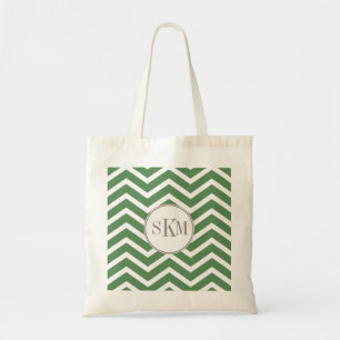 Tote O bolsa personalizado monograma de Chevron