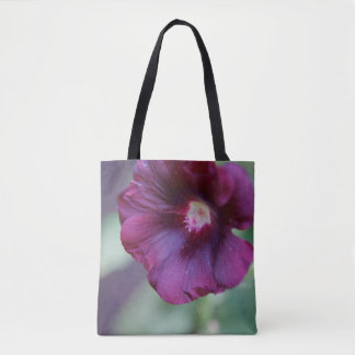 Tote O bolsa roxo da flor