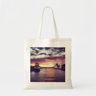 Tote O bolsa roxo do céu