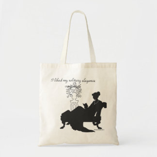 Tote O bolsa solitário da elegância de Jane Austen