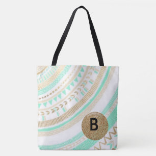 Tote O bolsa tamanho grande do monograma clássico
