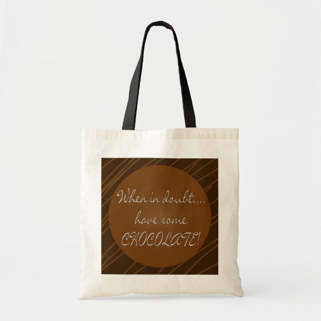 Tote O Bolsa tem algum chocolate (Frente)