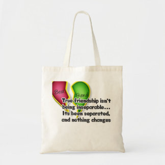 Tote O bolsa verdadeiro da amizade