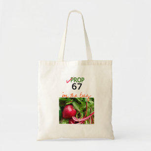 Tote O BOLSA VERMELHO do SUPORTE 67 VEG de Califórnia