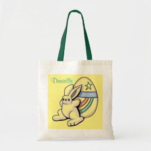 Tote O coelho e o Bolsa de orçamento amarelo do ovo