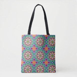 Tote O grande bolsa do teste padrão de Nacole