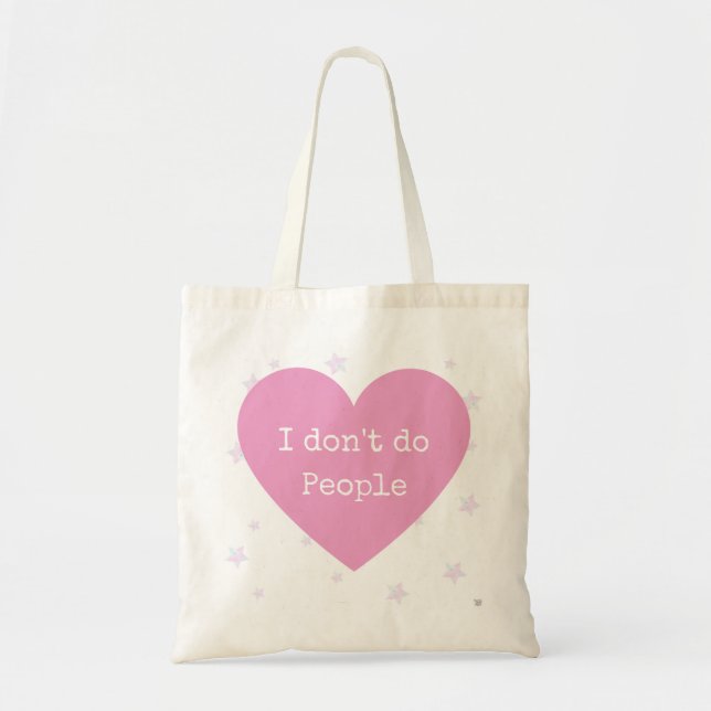 Tote O *I do bolsa não faz o cliente bonito do presente (Frente)