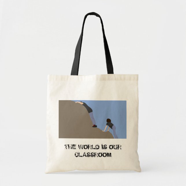 Tote O mundo é nossa sala de aula - o bolsa (Frente)