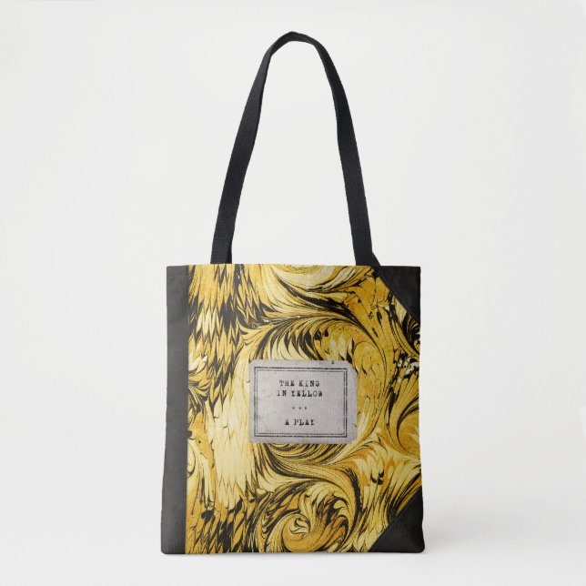 Tote O rei no Bolsa de jogo amarelo (Frente)