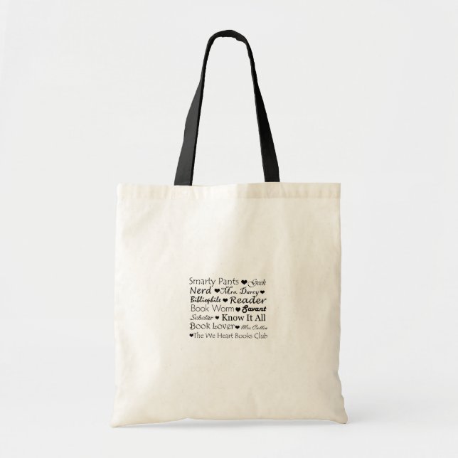 Tote O sabe-tudo arfa a bolsa de compra (Frente)