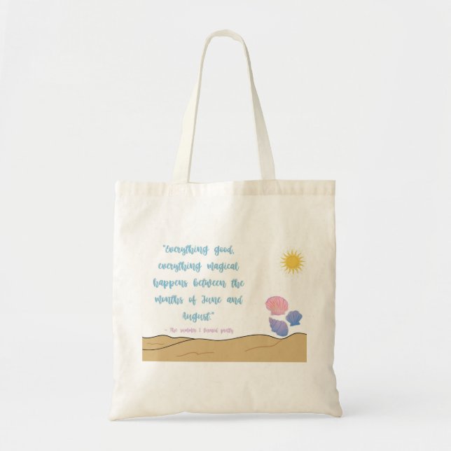 Tote O verão que eu virei bolsa Bonito (Frente)