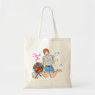 Tote Obrigado bolsa de presente.