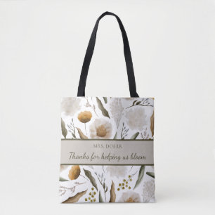 Tote Obrigados Para Nos Ajudar A Bloom Bolsa