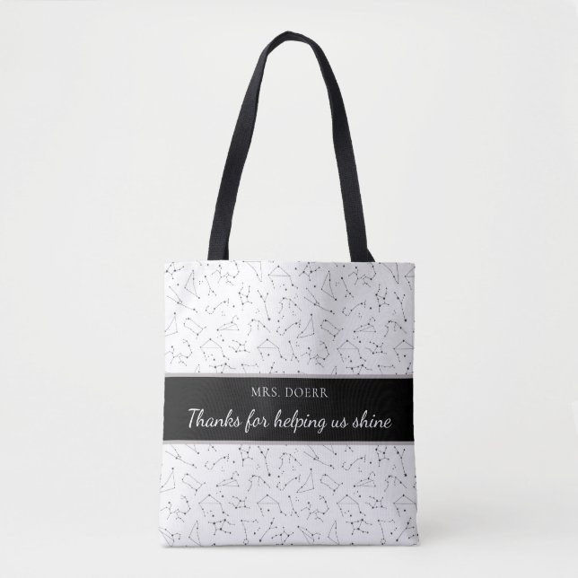 Tote Obrigados Para Nos Ajudar A Ensinar Bolsa (Frente)