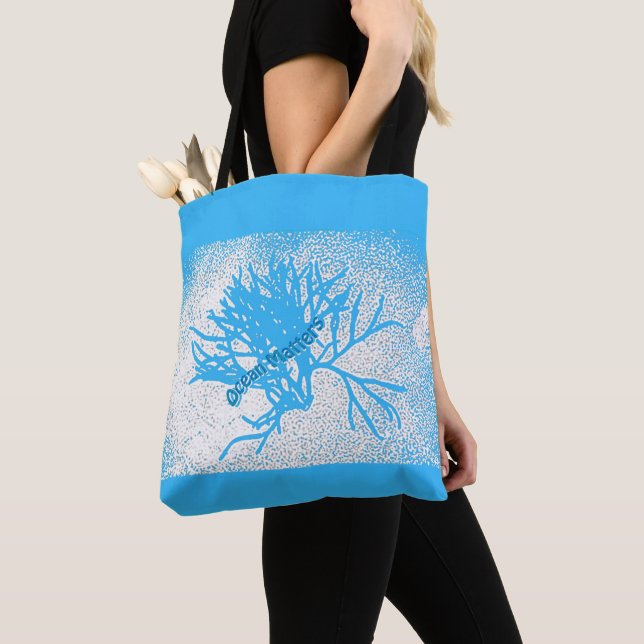 Tote Oceano Assuntos - Bolsa de Cor do Cheio Ártico (Close Up)