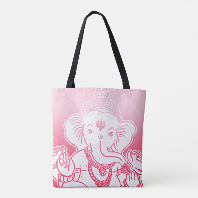 Tote Ombre Rosa Ganesh Bag / Bolsa (Verso)
