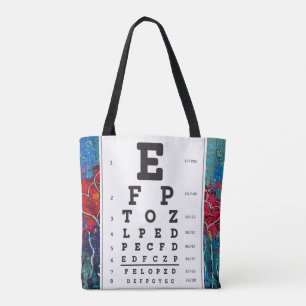Tote Optometria Ophthomolgist Olho Médico Bolsa